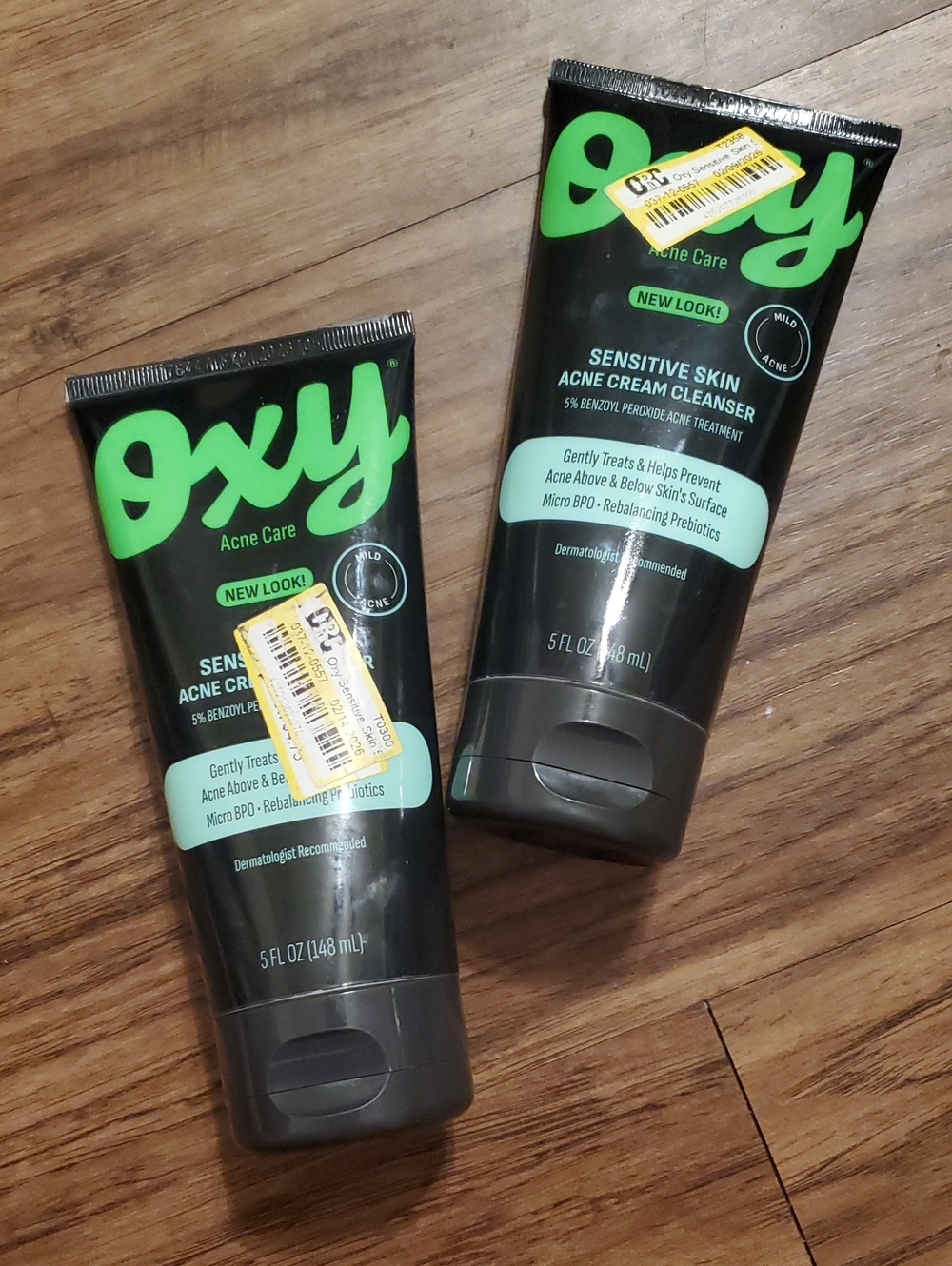 Oxy Sensitive Skin Acne Face Wash